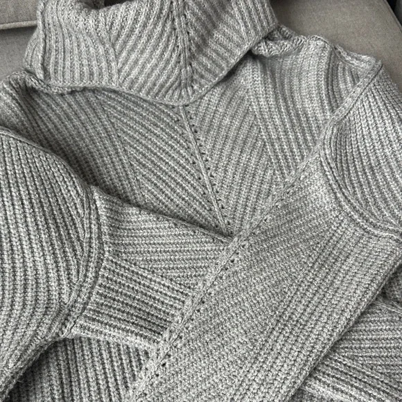 MAJE Matignon Gray Women's Sweater - Picture 4 of 7